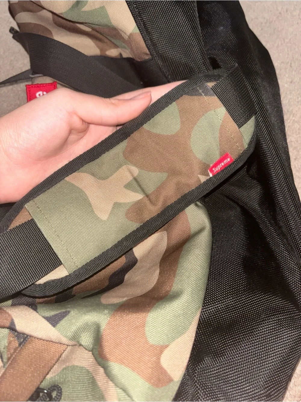 Supreme Woodland Duffle bag 🍃
